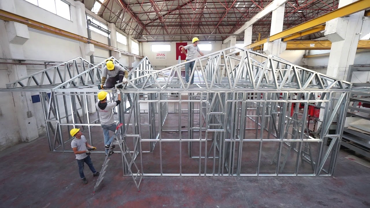 Hafif Çelik Ev Montaj Nasıl Yapılır